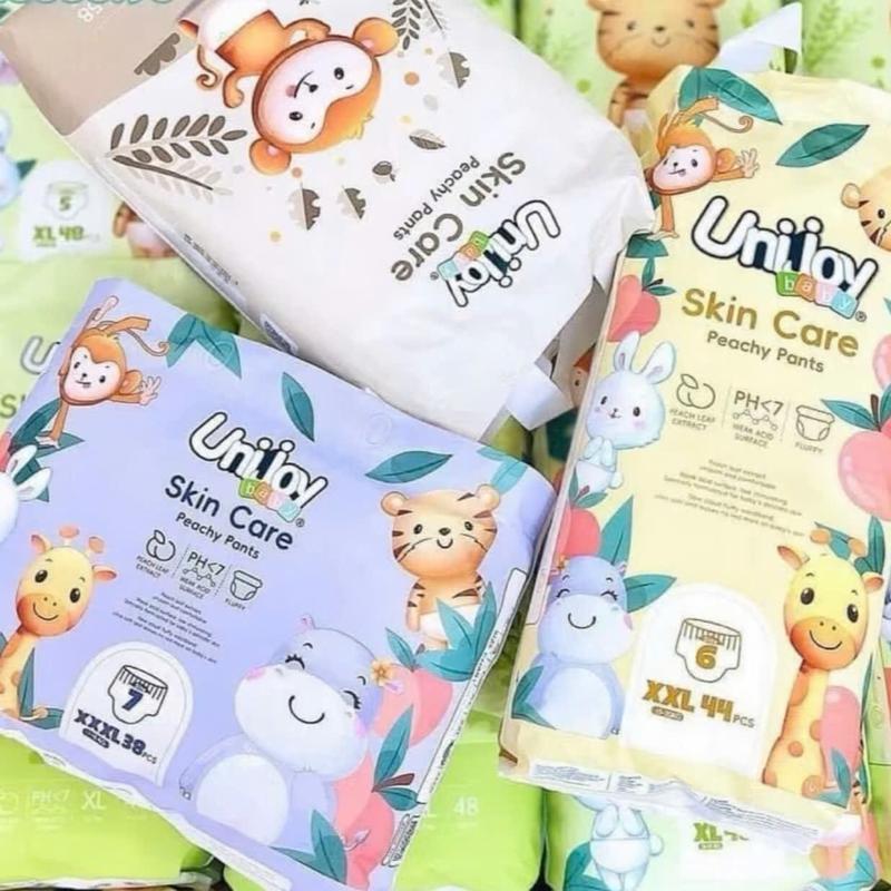    COMBO 2 BỊCH  Tã bỉm Unijoy thương hiệu mỹ khô thoáng thấm hút tốt đủ size cho bé 