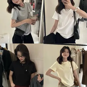 [LOVELITE] Mora Everyday Relax Basic T-Shirt | Kaos Wanita | Kaos Basic Tee Wanita