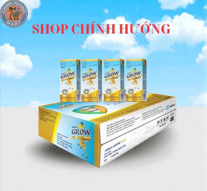 Thùng 48 Hộp 110ml-180ml Sữa Công Thức Pha Sẵn Abbott Grow Gold Dinh Dưỡng Tối Ưu Tầm Vốc