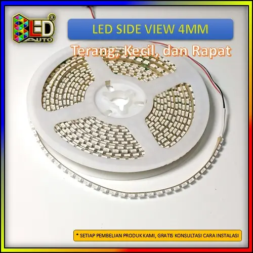 Led Side View WS2812B 31 watt Led Strip RGB DMX Smart Led Lebar 4mm kerapatan led 170 Led Permeter Lampu Rgb 8