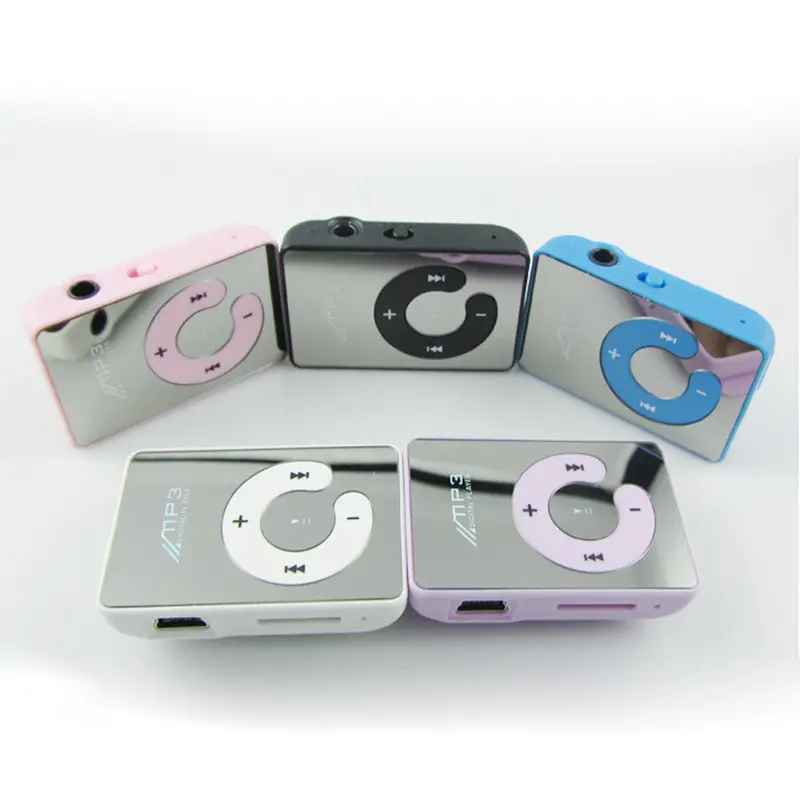 MP3 Player Micro SD Card dengan Klip - Model Terbaru Lagu Lcd 7