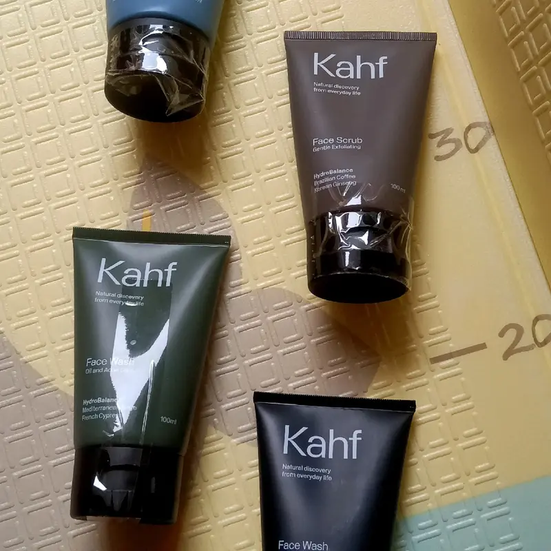 SALE Kahf - sunscreen & Sabun Wajah Pria - Kahf Face Wash - 100 ML Berminyak Kotoran Membersihkan Mencerahkan Facial Laki Muka 3
