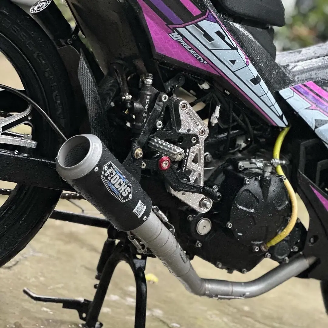 Header Only Leheran Mx King Mx Old Mx New Model Roadrace Original Rocks Muffler