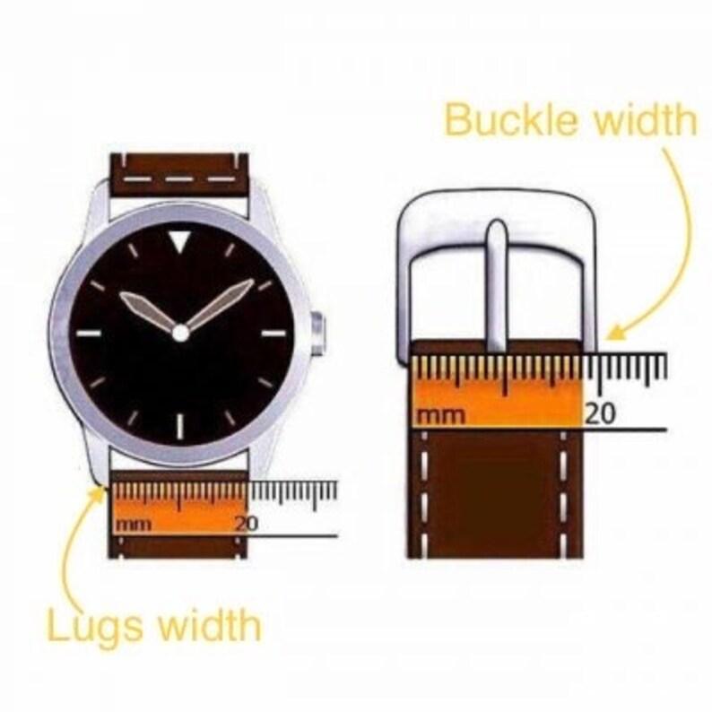 vintage gradiasi terbaru/ strap jam tangan kulit smoke vintage/ strap jam tangan kulit original kharisma leather Watch 3