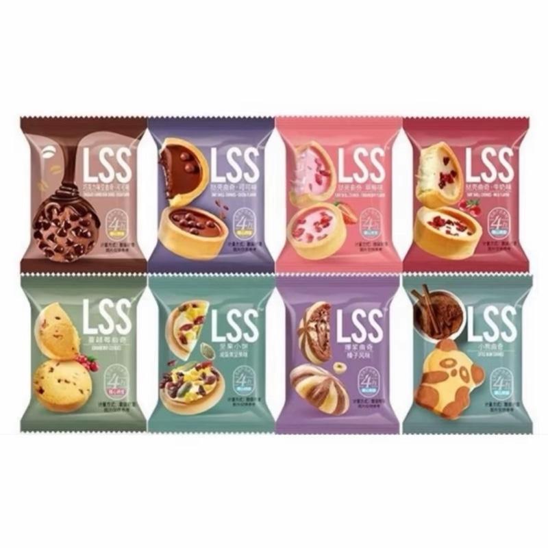 1kg(tặng kẹo)   Bánh Quy bơ socola mix siêu ngon hãng LSS Snack Food bánh socola banh bánh  socola choco wth chip trên bao bì in là  ngày sản xuất hsd 9 tháng