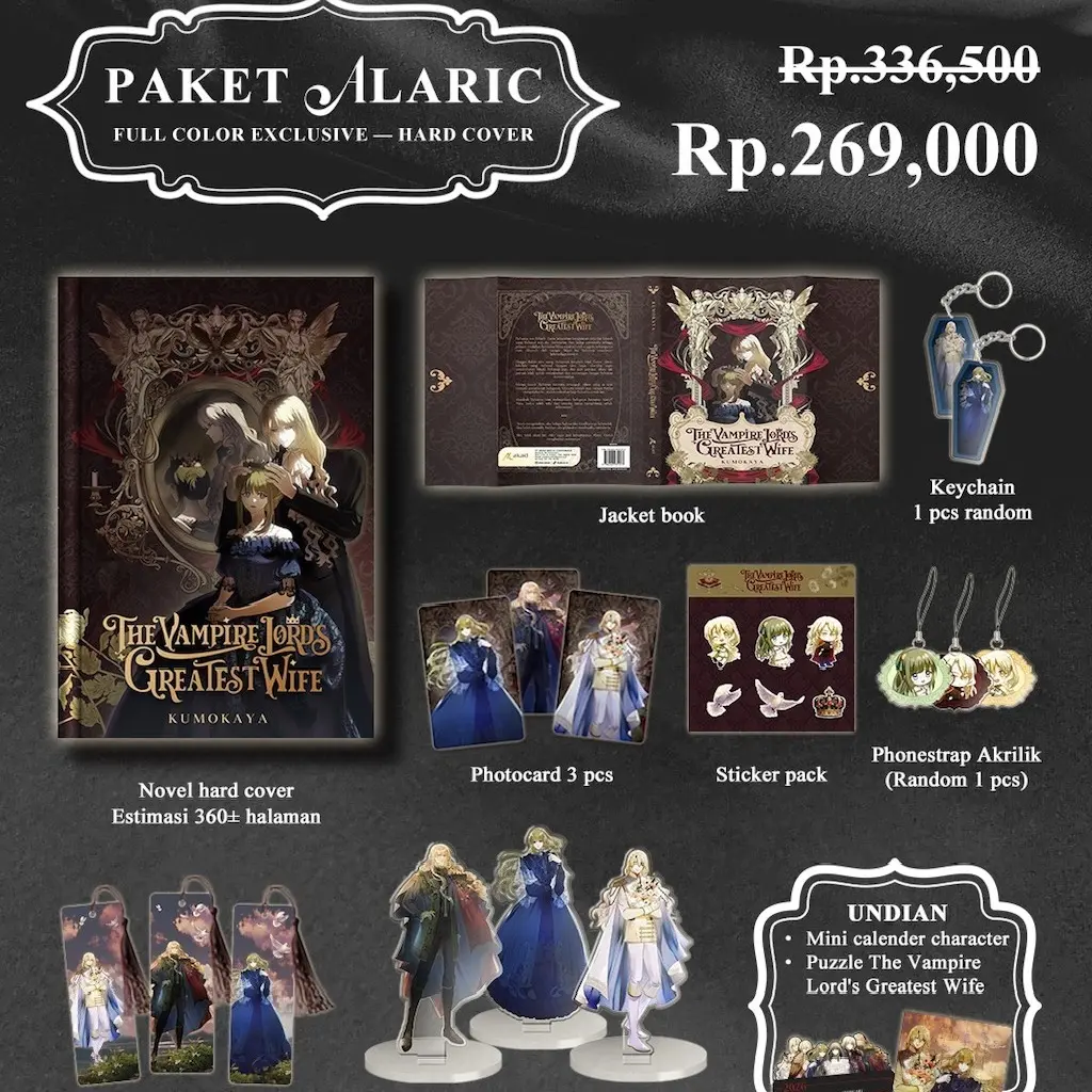 Paket Alaric Full Color Exclusive HC