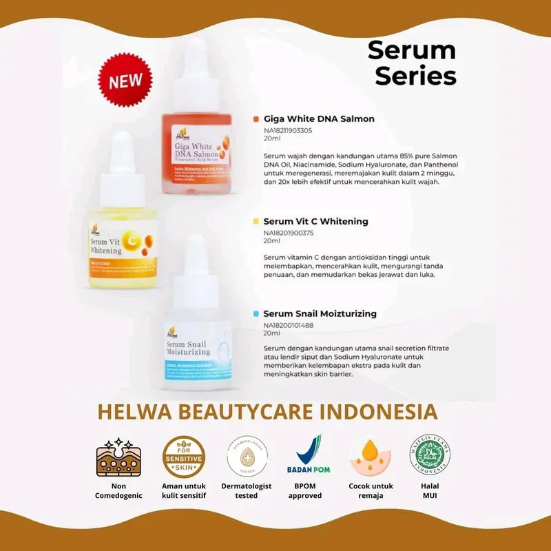 PAKET GLOWING SERIES HELWA BEAUTYCARE 2