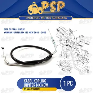 Kabel Kopling Jupiter MX New - Cable Cabel Seling Clutch Kupling Kopleng Yamaha Jupiter MX New 2010