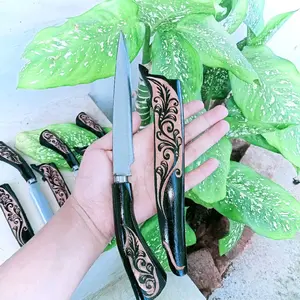 Pisau Badik Ukir/Pisau dapur superrr cantik