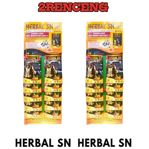 Paket 2 renceng Herbal Sn kunci peternak sukses. Paket Berisi 2 RENCENG (20 saset) Herbal SN