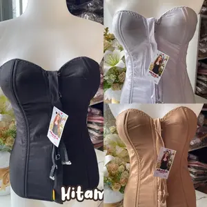 Longtorso / kamisol / dalaman kebaya katun / korset (tali lepas pasang) melar