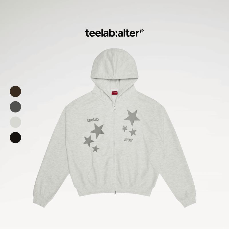 Áo Teelab Local Brand Unisex Hoodie zip Stars HD121