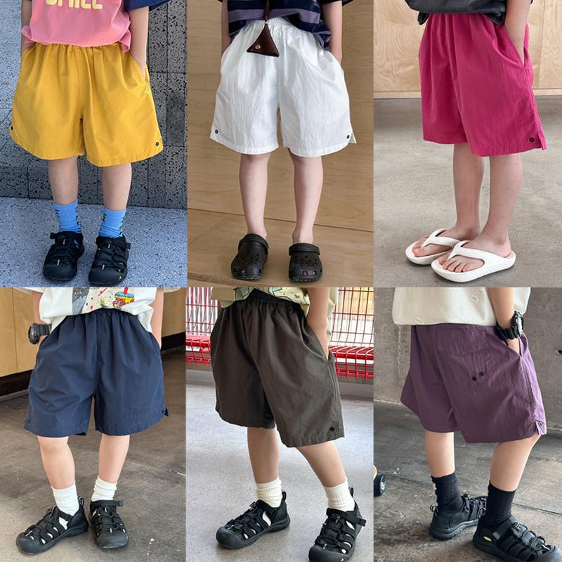 QUẦN SOOC ĐÙI TRƠN FORM NGẮN GIÓ ĐƠN GIẢN SÁU MÀU MỀM MẠI PHONG CÁCH HÀN CHO BÉ TRAI BÉ GÁI