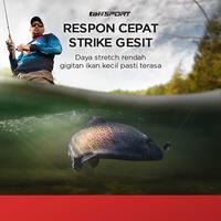 Gambar Senar Tali Benang Pancing TaffSPORT Braided Thick Line 300M - Abu - 0.4 dari Taffware Official Store Kota Administrasi Jakarta Barat 4 Tokopedia