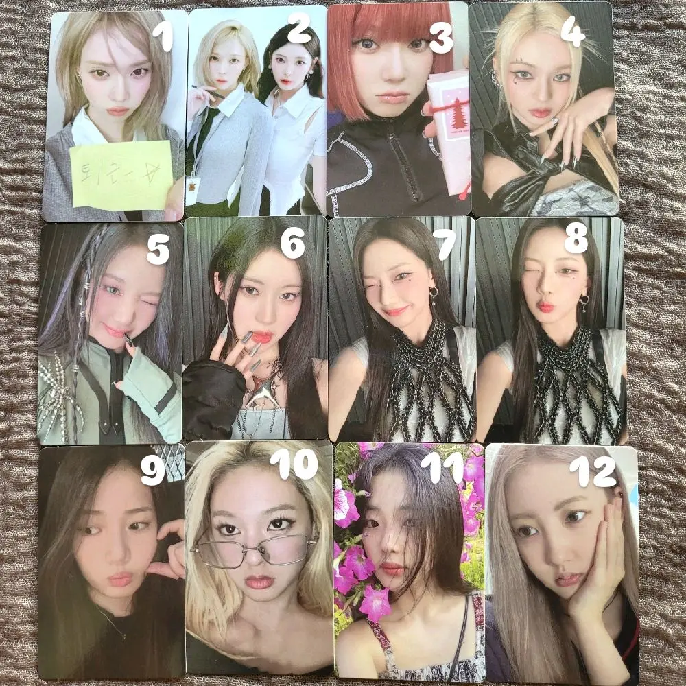 AESPA BABYMONSTER PHOTOCARD OFFICIAL