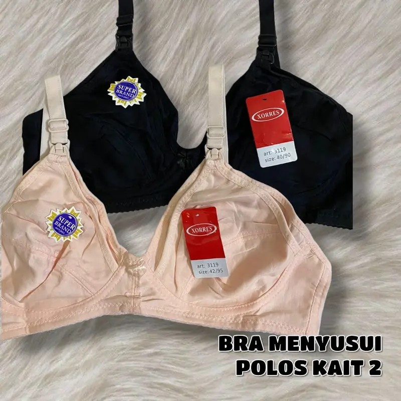 Bra Bh Menyusui Tanpa Busa XORRES 3119 / BH Busui 1