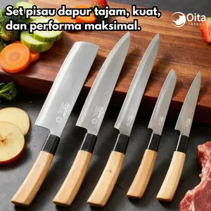 Stainless Steel Kitchen KnifeSet