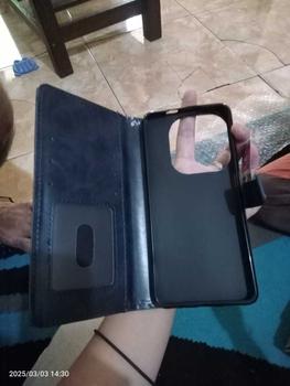 Product Review of Case Tekno Spark GO 1 Flip Leather Case Cover  Premium -Flip Wallet Case Kulit Untuk Tekno Spark GO 1 - Casing Ponsel Protection Hitam Merah Biru from S**᭡ 3