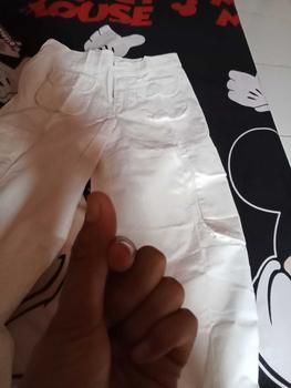 Product Review of Thirteen- Cargo Denim Pasir Putih Highwaist Loose Celana Jeans Wanita Korea Style Kaki Lebar Premium Panjang Hitam from c**7 1