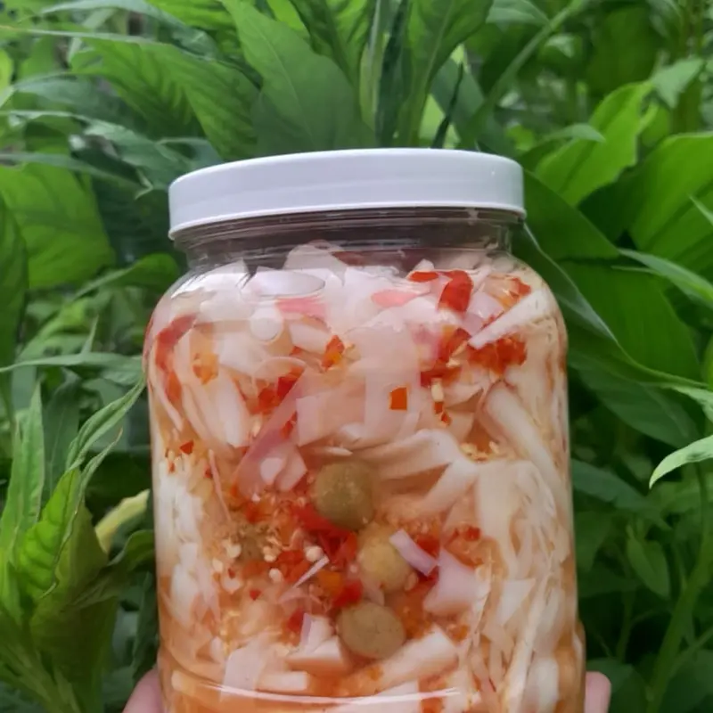 combo 3 lọ măng ớt (3kg) chua cay Hà Giang 5