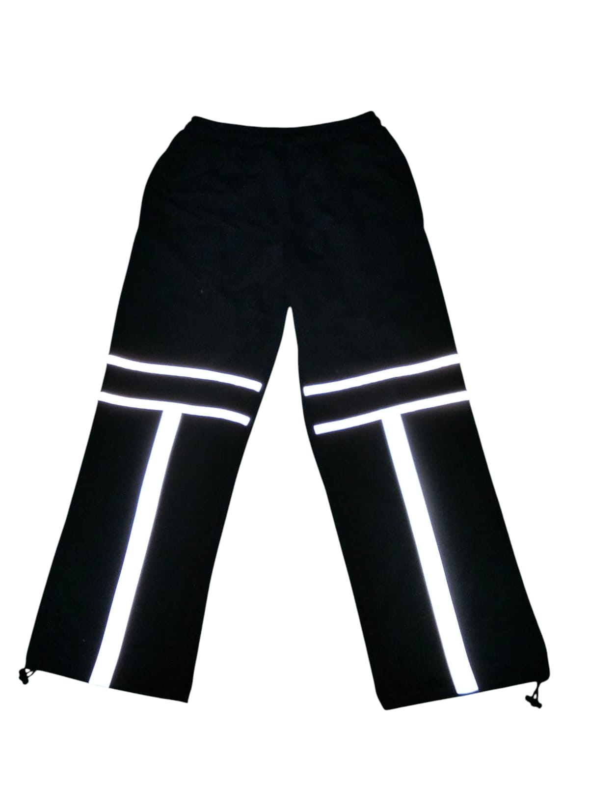 Celana Nyala Bintang Star Plat/Strip Reflektif Celana BaggyPants Unisex Anak Laki-laki/Perempuan Usia 6-15 Tahun Premium Distro Terbaru