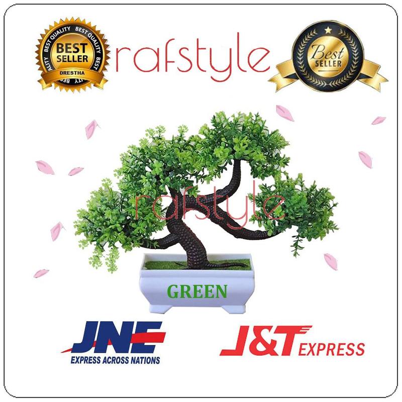 Tanaman Bunga Hias Plastik Bonsai Murah atau Pot Bunga PB 01 BINTANGLIMA 0