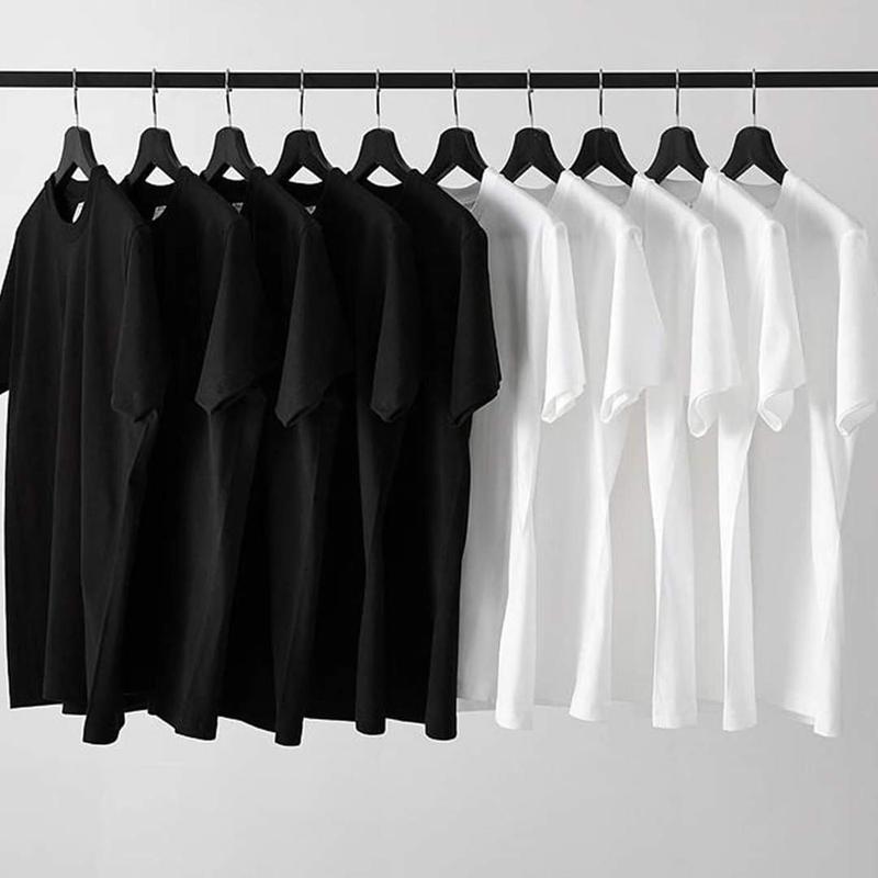 [ 1 Áo Thun MỎNG] - Áo Thun Cotton Nam Nữ - Bình Dân - Áo Thun Trơn Cổ Tròn vải Mỏng nhẹ mịn mát- Đủ Màu và size 35 - 85kg