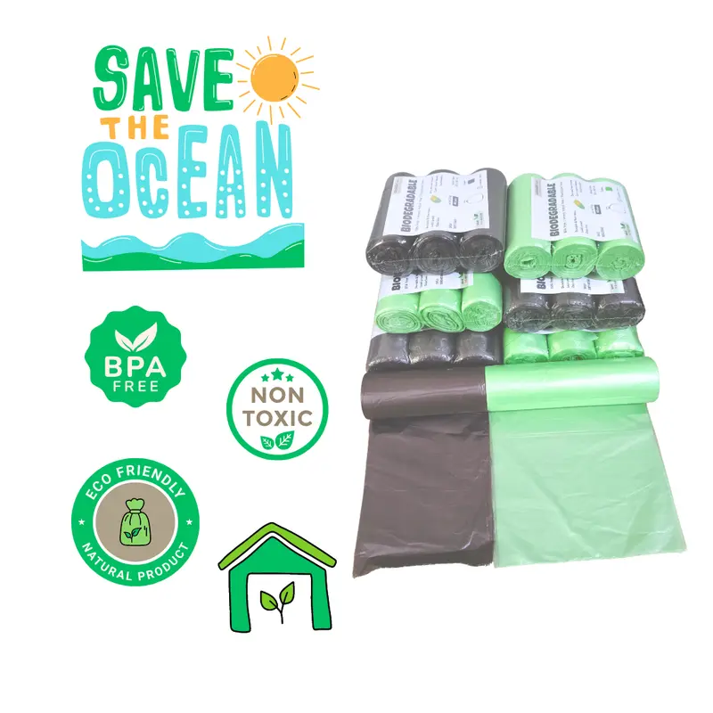 Kantong sampah ramah lingkungan untuk rumah tangga / Biodegradable household trash bag - CROSSBO store 5