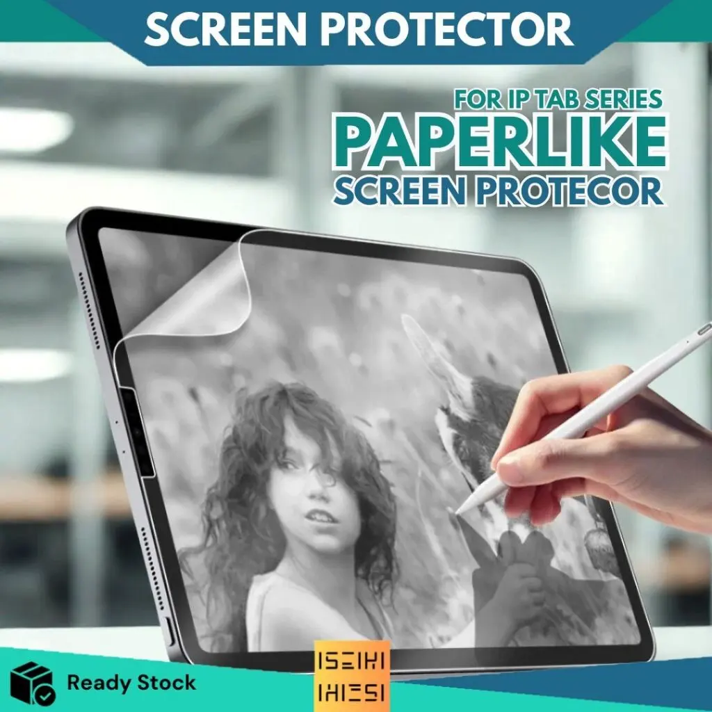 ANTI GORES PAPERLIKE SCREEN PROTECTOR FOR ITEL VISTA TAB 10 10.1" INCH / VISTA TAB 11 10.1" INCH / VISTA TAB 30 / VISTA TAB 30S / VISTA TAB 30 GT / VISTA TAB 30 PRO 13.0 Screen Protector Matte Film for drawing