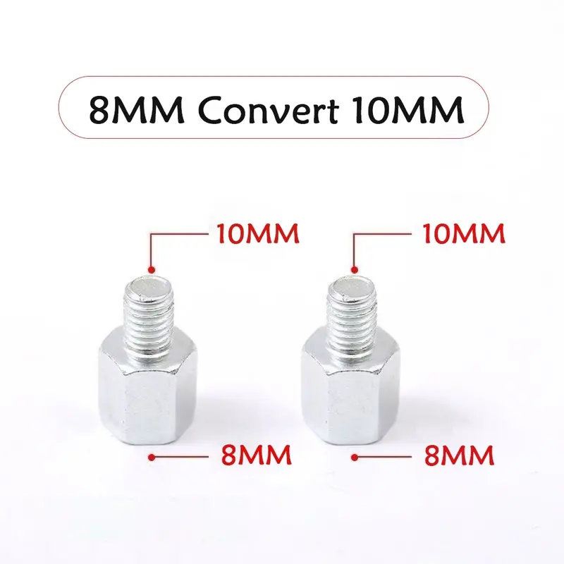 Gương Gấp Gọn, Xoay 360 Độ, Giá Gắn Động Cơ, Gương Chiếu Hậu Xe Máy 7