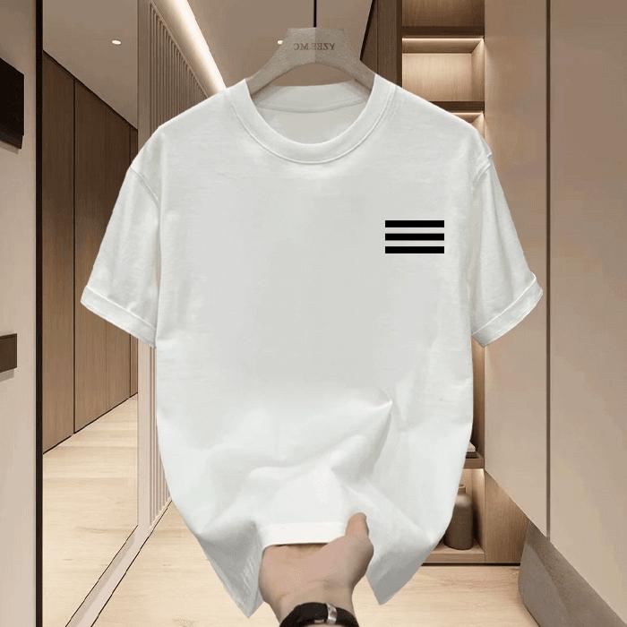 Product Introduction of Áo thun nam nữ cổ tròn mới xu hướng mùa hè tay ngắn dáng rộng 100% cotton, áo thun in hình âm nhạc, quần áo nặng nề cỡ lớn cho cặp đôi cao cấp mùa hè H-1379. 2
