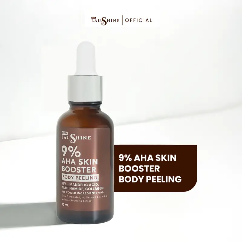 Laushine Bundling Radiant Exfoliant - Body Serum & Body Peeling - Exfoliasi - Membantu Mencerahkan 4