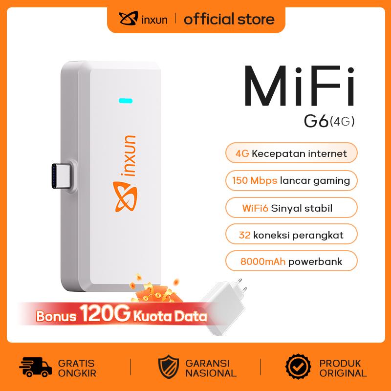 COD BONUS 120GB 12 Bulan | XINXUN MODEM G6 4G Mifi LTE 5G Mini - Shop ...