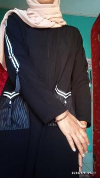 Product Review of Veeyaa Abaya by fanny.beauty.id Wanita Muslim Gamis Kombinasi Embos from S**n 1