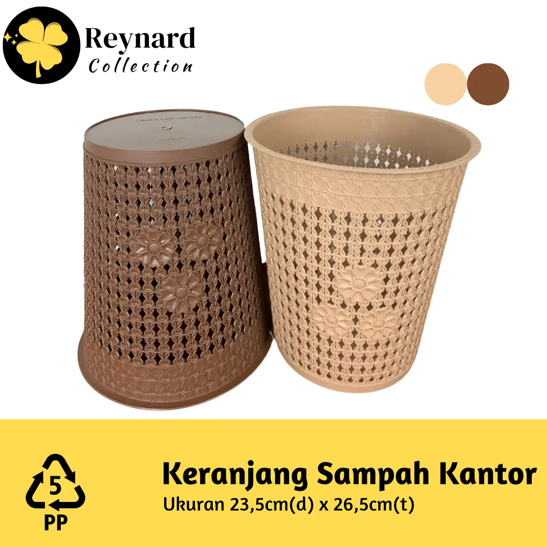 Keranjang Sampah Kantor Keranjang Sampah Kecil Tempat Sampah 8 Liter Tong Sampah Kertas High Quality