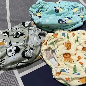 12 Pcs Celana Dalam Anak Laki-laki dan Perempuan Motif Babydoll Usia 1-7 Tahun (Lusinan)
