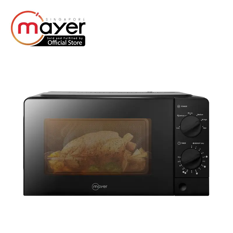 Mayer 20L Microwave Oven MMMW207 with 6 Power Levels and Defrost Function