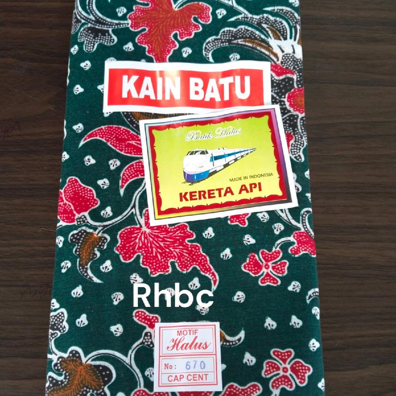 Kain Jarik Kebat Samping Tapih Panjang Cap Kereta Api Kain Batu Halus Tebal Premium 1