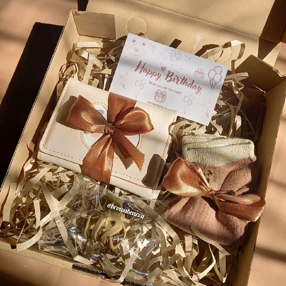 Hampers Box Brown Bear Simple