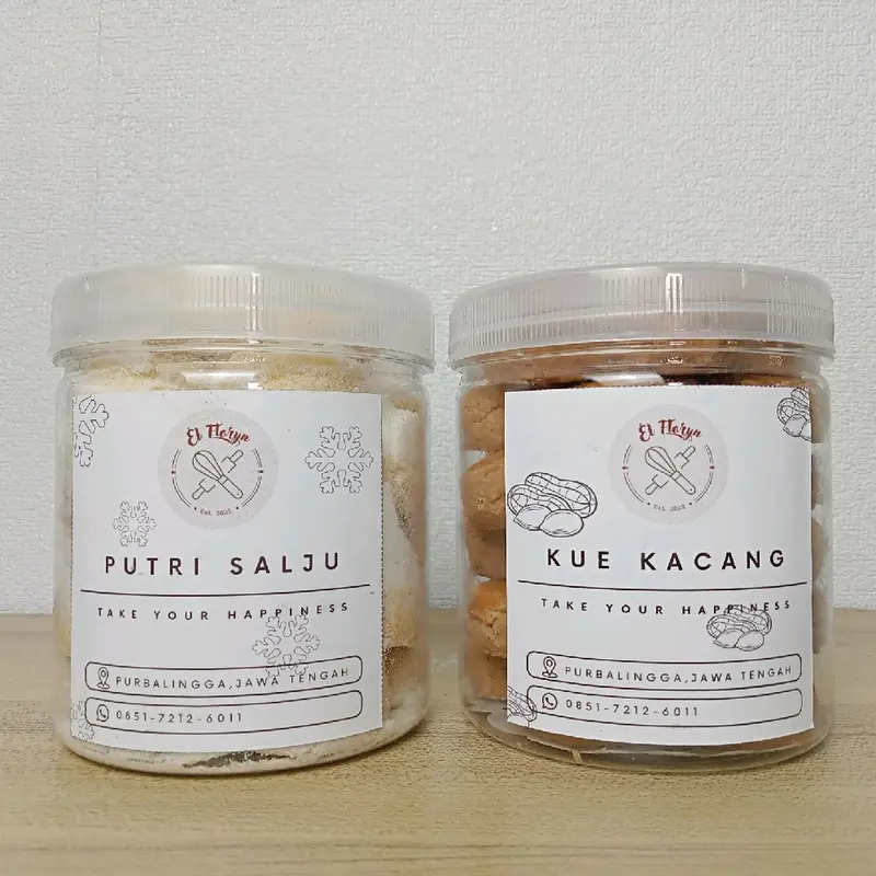 Paket Hemat Bundling 2 Kue Kering Lebaran Kemasan Toples 600ml 1