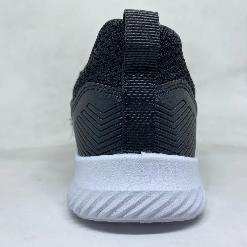 Sepatu New Era Atlanta Velco Hitam Putih Sepatu Sekolah/Sepatu Sneakers / Sepatu Anak 4