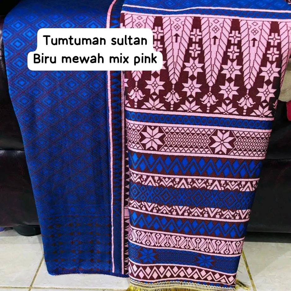 biru mix pink