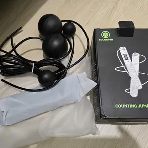 SOLOEVER Tali Skipping Digital Penghitung Loncatan – Jump Rope Olahraga Pria & Wanita Berkualitas Tinggi untuk Outdoor