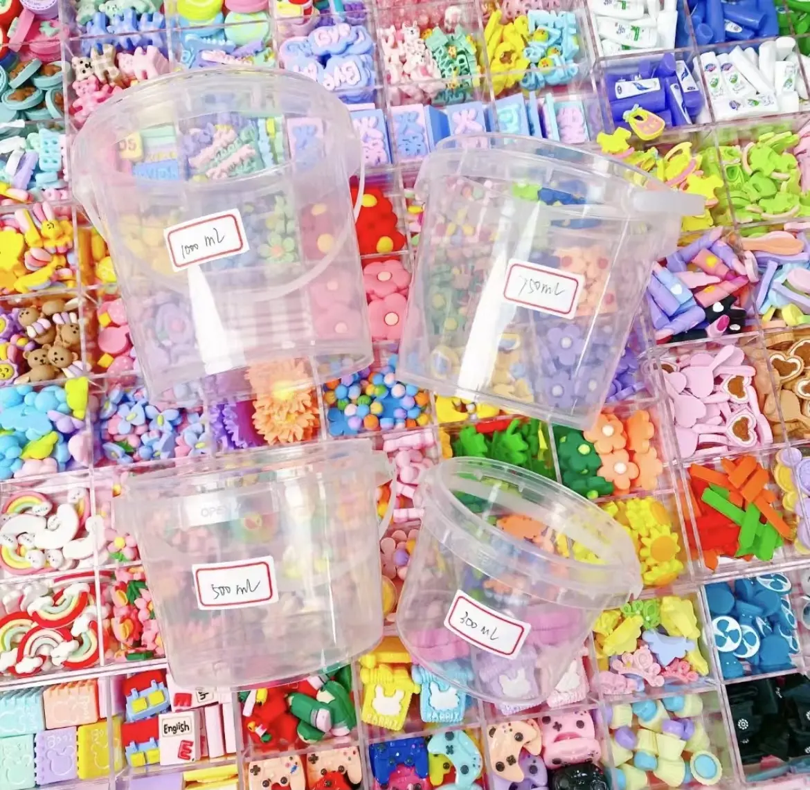 resin DIY Accessories charms【Free upgrade bucket】