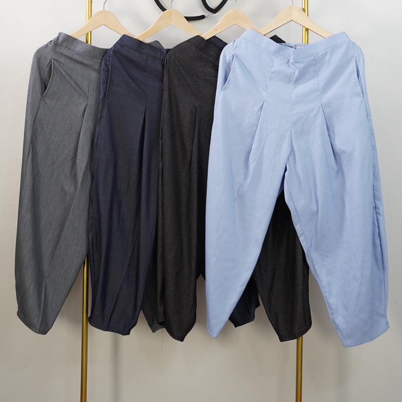 Rumibykyla - Luna pants - celana wanita bahan semi wool 4
