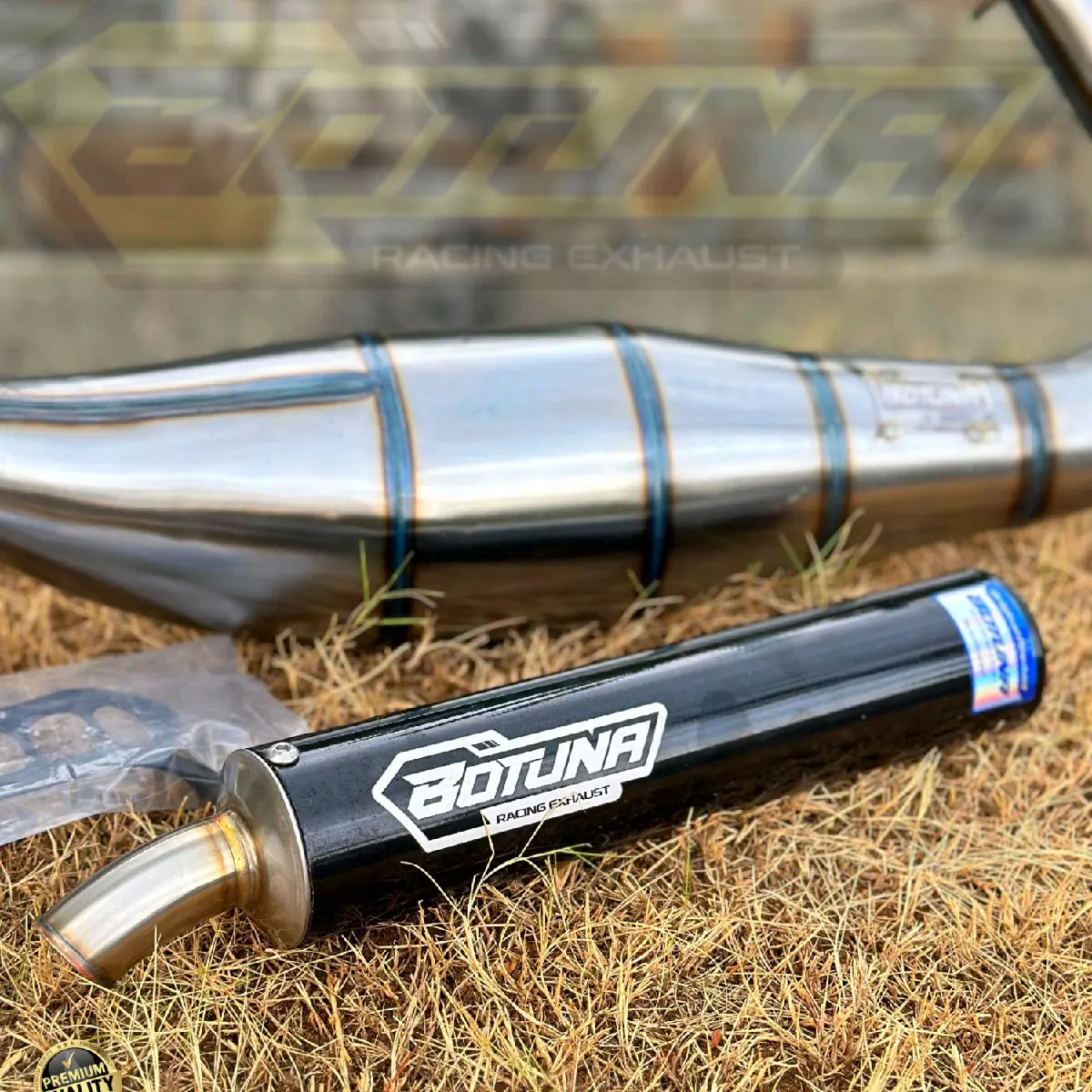 KNALPOT NINJA R RR SS ORIGINAL BOTUNA RACING EXHAUST