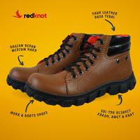 Gambar Redknot Luz Tan Boots - Sepatu Boot Pria Original Bertali Kokoh dan Awet, Ukuran Lengkap 36 Sampai 45 - Tan, 36 dari Redknot - Sepatu Sneakers Pria Kota Administrasi Jakarta Timur 1 Tokopedia