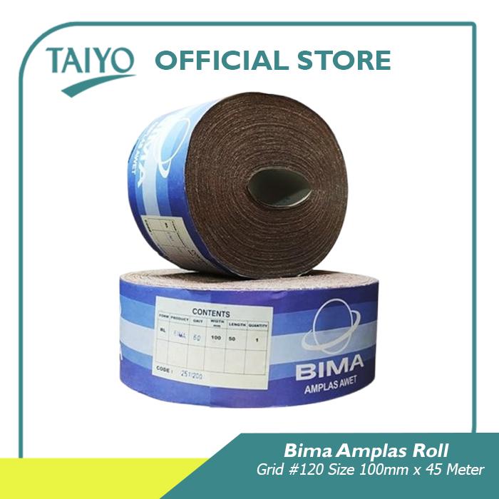 Gambar Bima Amplas Roll Kain #60-400 45 Meter - #60 dari TAIYO Abrasives & Adhesives Kota Administrasi Jakarta Barat 5 Tokopedia