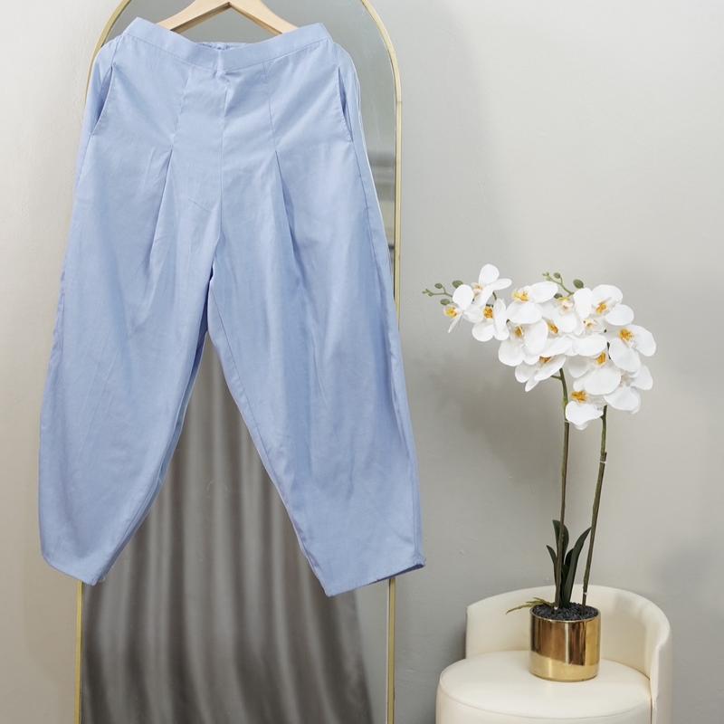 Rumibykyla - Luna pants - celana wanita bahan semi wool 0