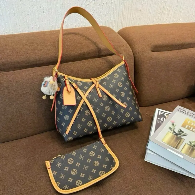 Set túi công sở sang chảnh tặng kèm ví nhỏ + móc gấu xinh size 25, 30 phong cách hàn quốc, đi làm, đi cafe, du lịch Bag Nữ 7